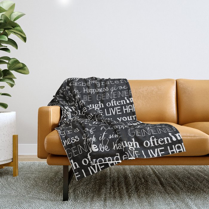 Inspirational throw blankets top