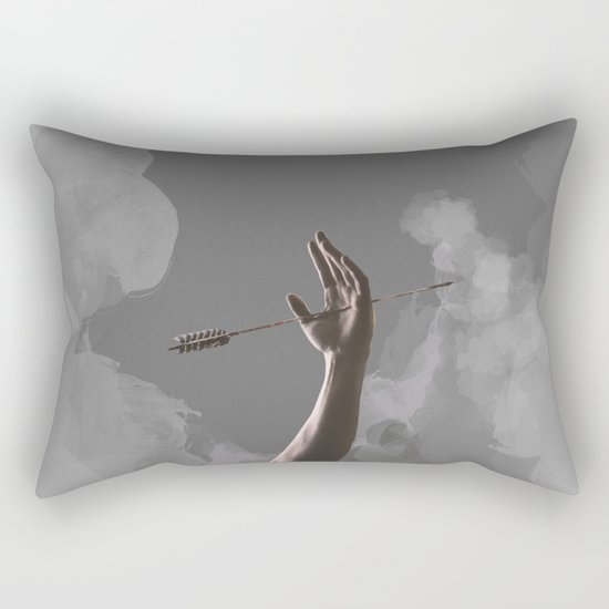 One of his kisses Rectangular Pillow
