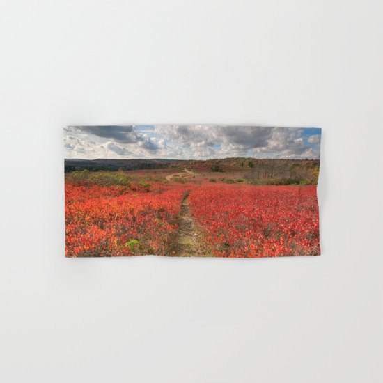 Autumn Huckleberry Trail Hand & Bath Towel