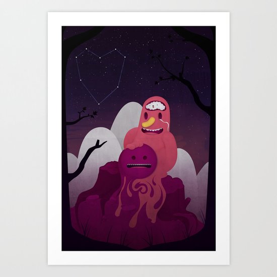 Earth Under The Heavens Art Print