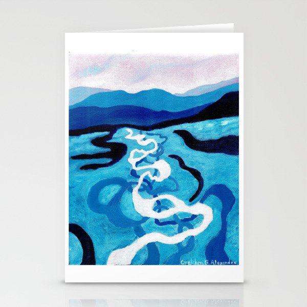 Ghost River II Stationery Cards