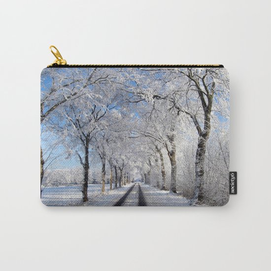Winter-avenue Carry-All Pouch