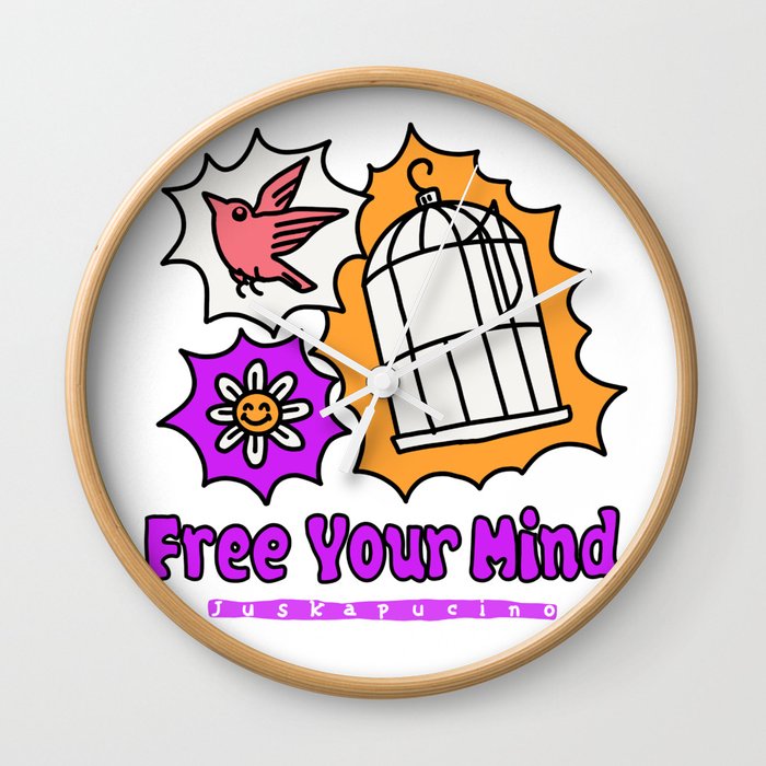 Free Your Mind Wall Clock