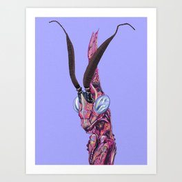 Martian Mantis  Art Print