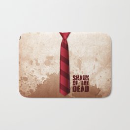 SHAUN OF THE DEAD Bath Mat | Terror, Funny, Zombie, Shaun, Tie, Scary, People, Dead, Graphicdesign, Movies & TV 