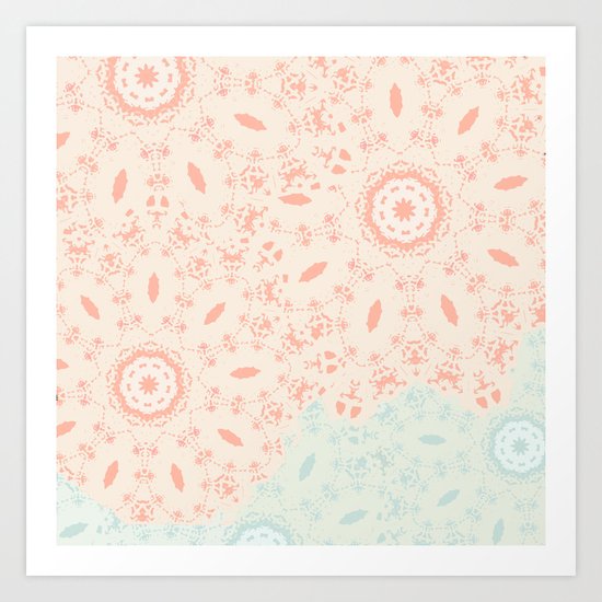 Lace Art Print