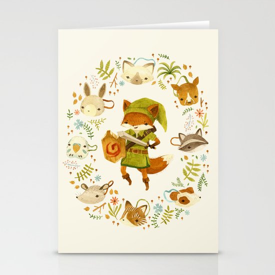 The Legend of Zelda: Mammal's Mask Stationery Cards