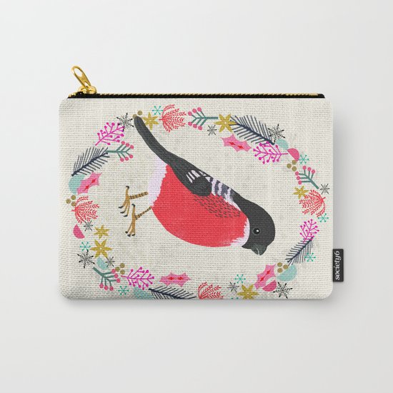 Bullfinch by Andrea Lauren Carry-All Pouch