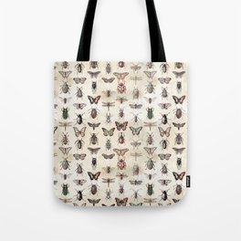 Antique Insects Tote Bag