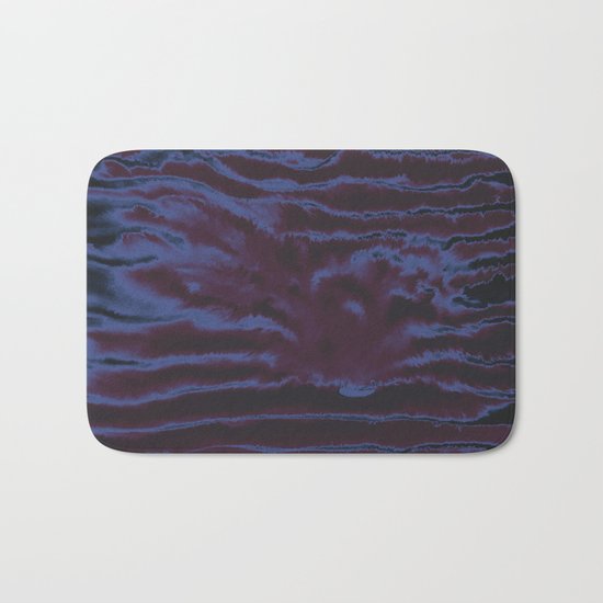 faux tie-dye Bath Mat