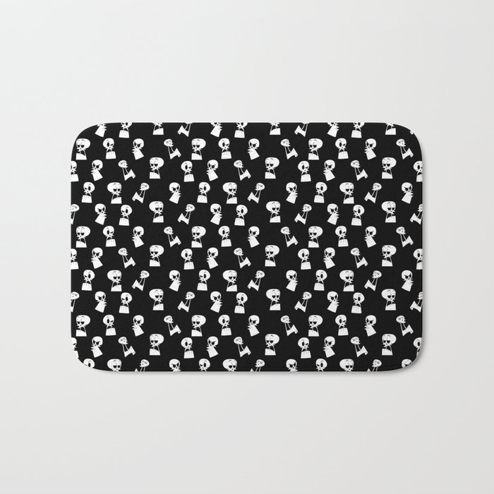 Grim Pattern - The Grim Adventures of Billy and Mandy Bath Mat