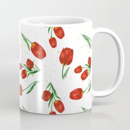 Red Tulips Coffee Mug