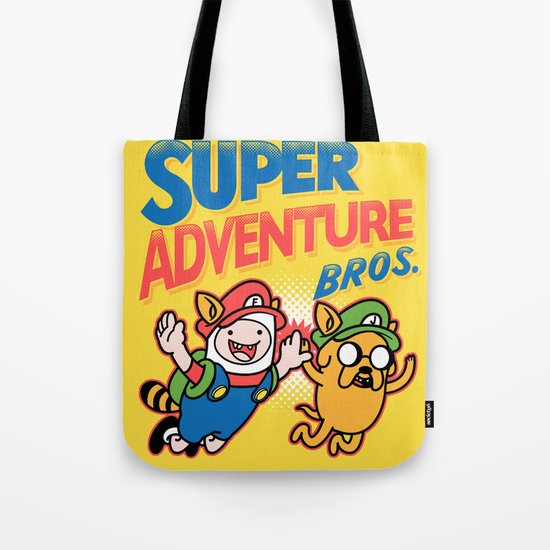 Super Adventure Bros Tote Bag