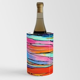 Water Pattern Wine Chiller