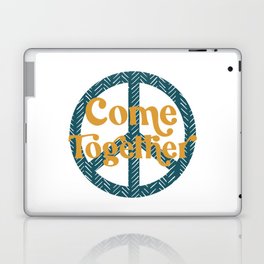 Come Together Peace Sign Laptop & iPad Skin