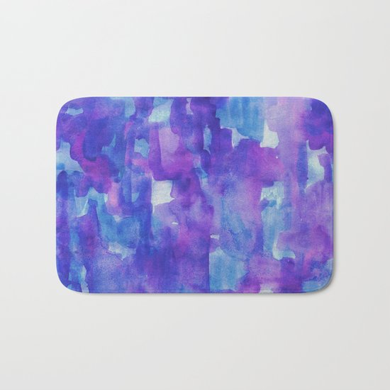 Blue & Purple Bath Mat