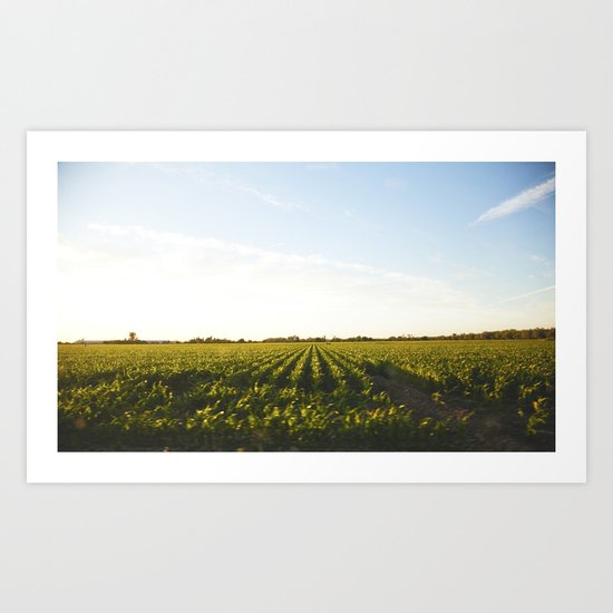 On The Road Art Print