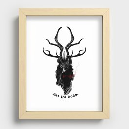 Eat the Rude Recessed Framed Print