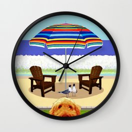 Kona at the Beach Wall Clock