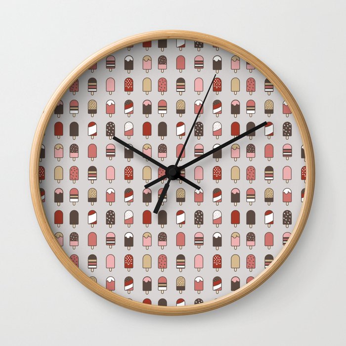 Popsicles Wall Clock