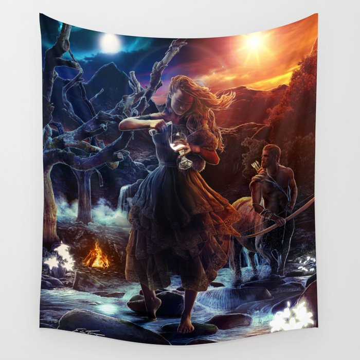 Temperance tarot tapestry clearance