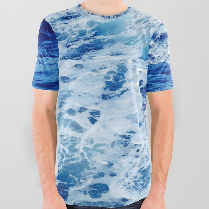 Blue Waters All Over Graphic Tee