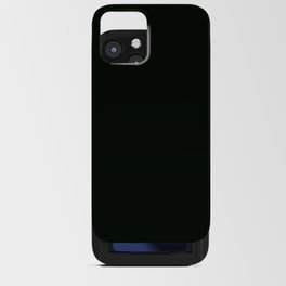 Deep Black iPhone Card Case