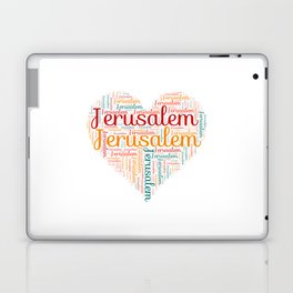Jerusalem honeymoon Laptop Skin