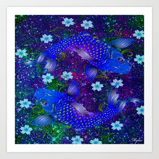 KOI Art Print