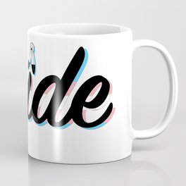 Two Spirit Pride Coffee Mug | Digital, Graphicdesign, Firstnations, Lgbtq, Transgender, Indigequeer, Aboriginal, Indigiqueer, Typography, Metis 