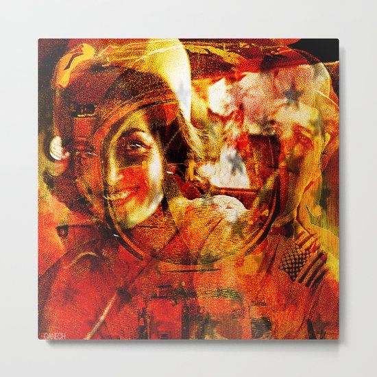 American slice Metal Print