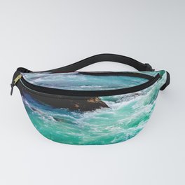 turquoise river art altered landscape photography Fanny Pack