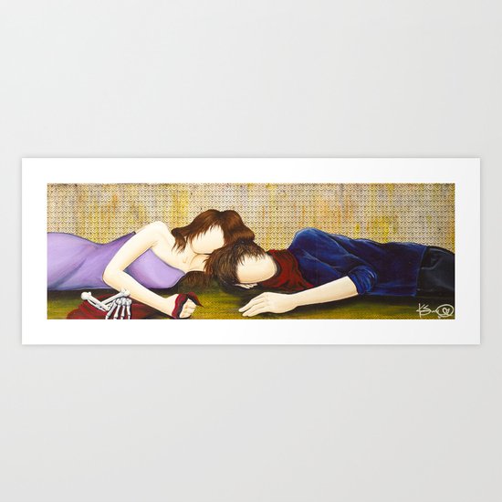 We All Belong Down Here Art Print