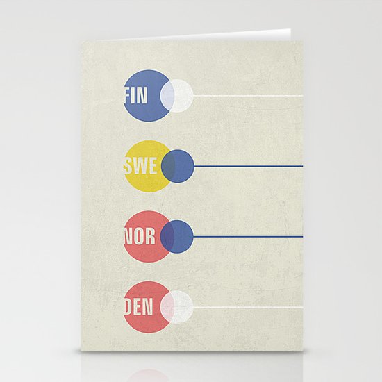 The Scando Stationery Cards