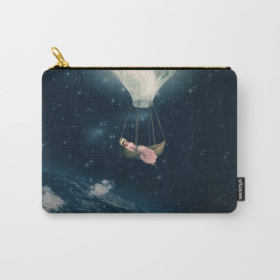 The Moon Carries Me Away Carry-All Pouch