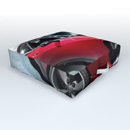 2014 Auto Show Prototype Scat Pack Two Tone Challenger with shaker hood Outdoor Floor Cushion