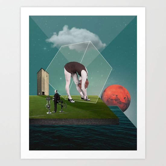 Feeling Boxed In Art Print