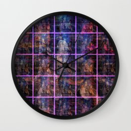 "Doors of All Hallows Eve" by surrealpete Wall Clock