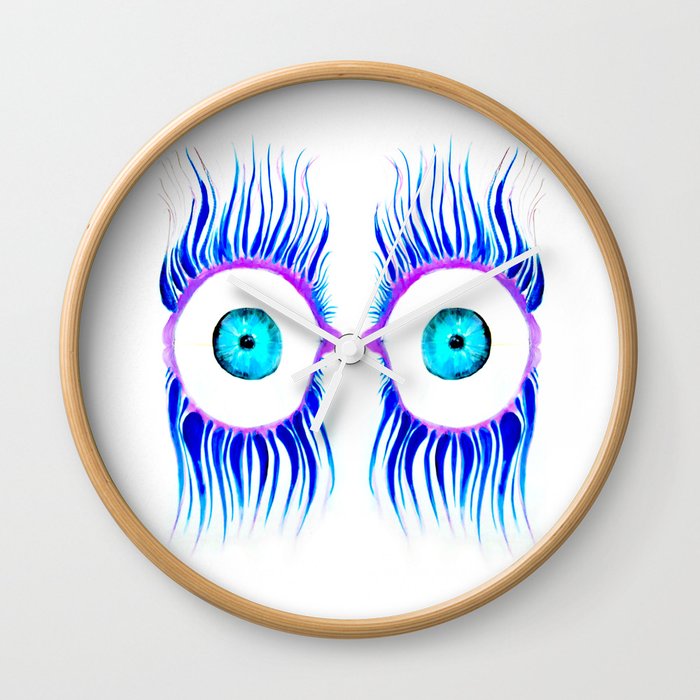 Eyes Wall Clock