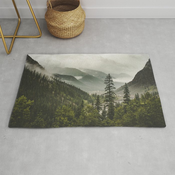 Mountain Valley of Forever Rug