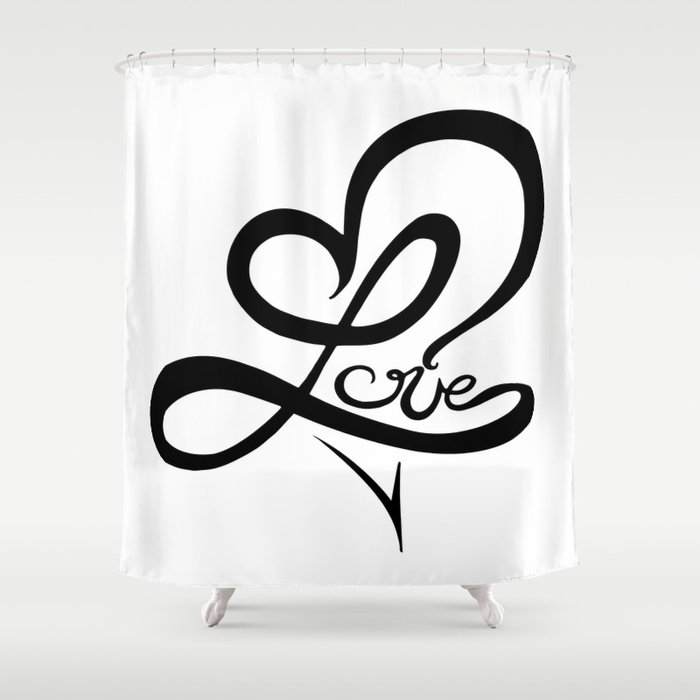 Love Shower Curtain