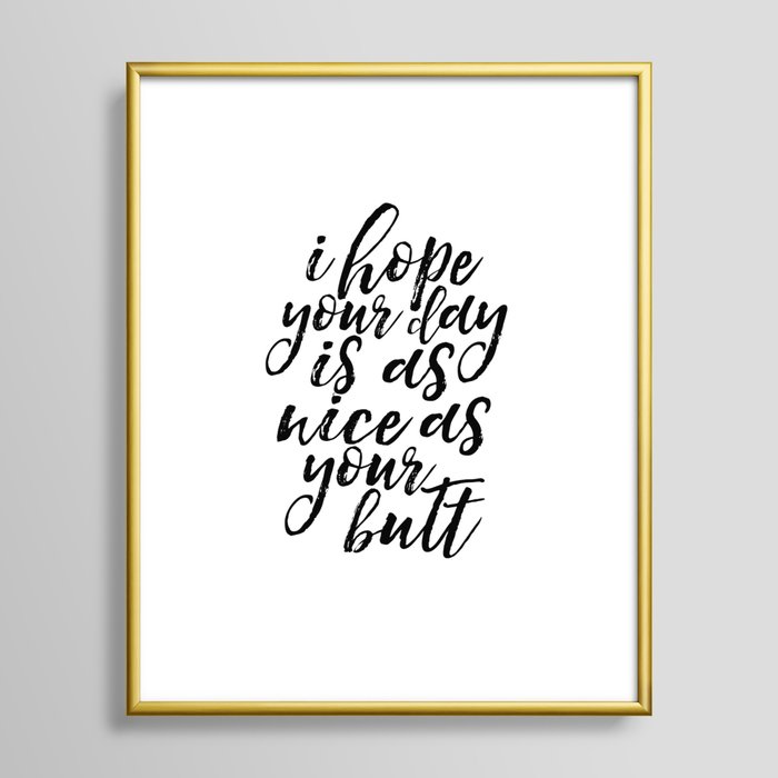 Funny Poster Gift For Her Printable Art Inspirational Quote Wall