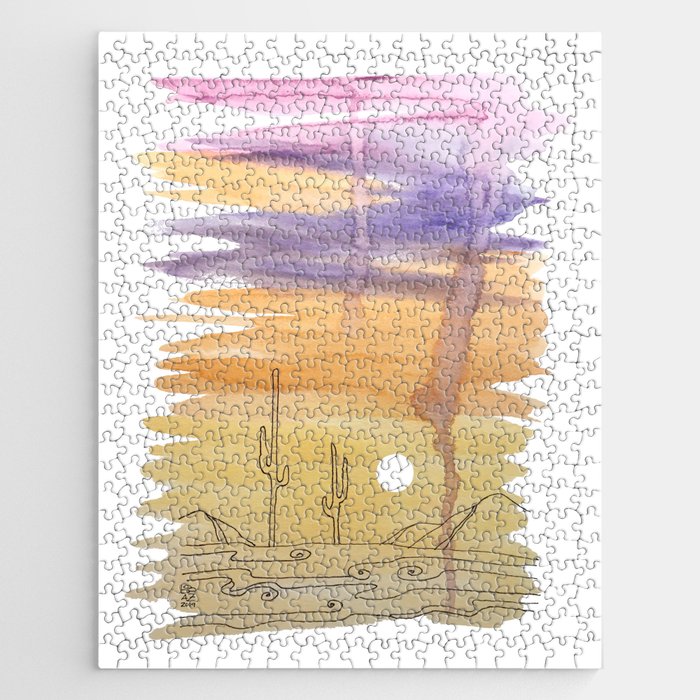 Painted Desert 6 Jigsaw Puzzle