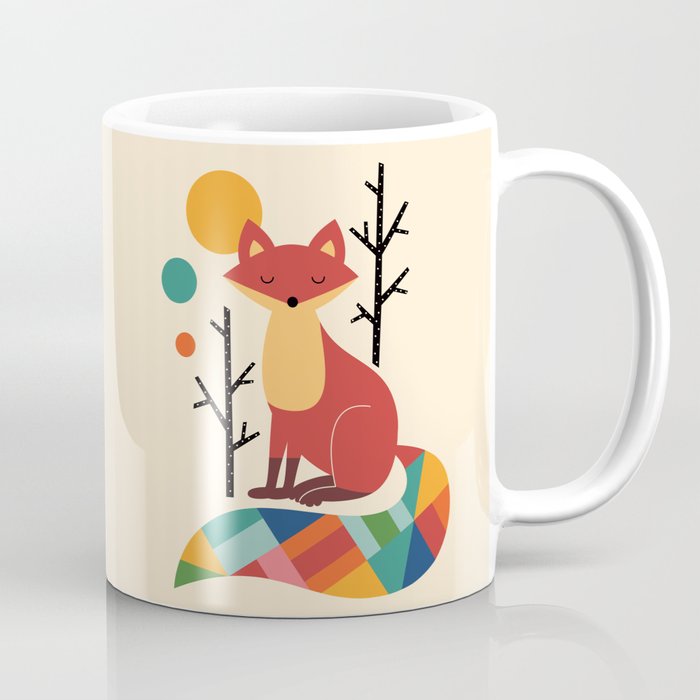 Rainbow Fox Coffee Mug