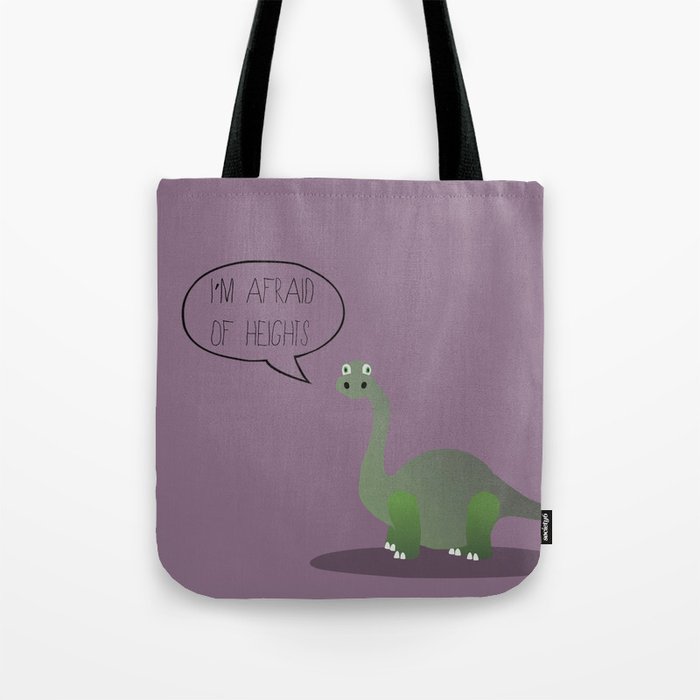 Dinophobia Tote Bag