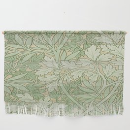 William Morris Green Leaves Foliage Pattern,Vintage Botanical Leaves ,Victorian Wallpaper, Wall Hanging