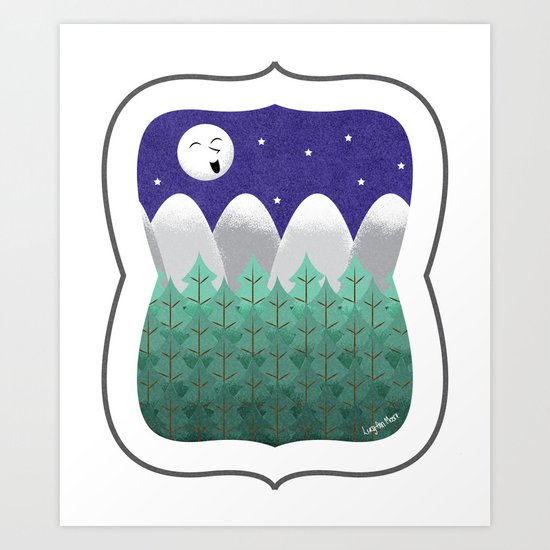 Moondance Art Print