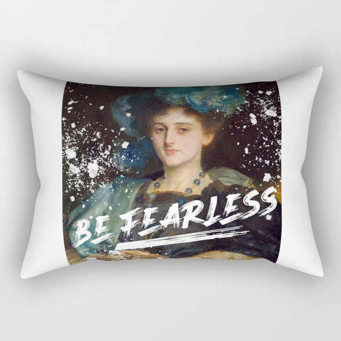 Be Fearless Rectangular Pillow