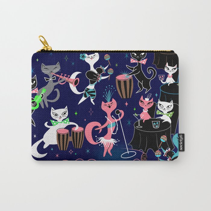 Mambo Kitties Carry-All Pouch