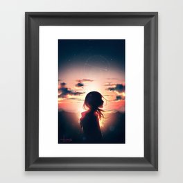 Home Framed Art Print